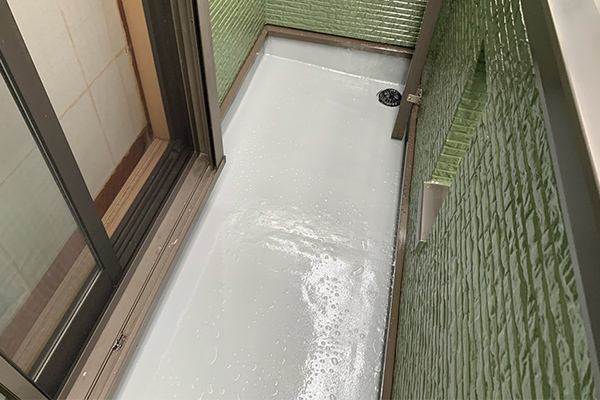 松戸市F様邸ベランダウレタン防水