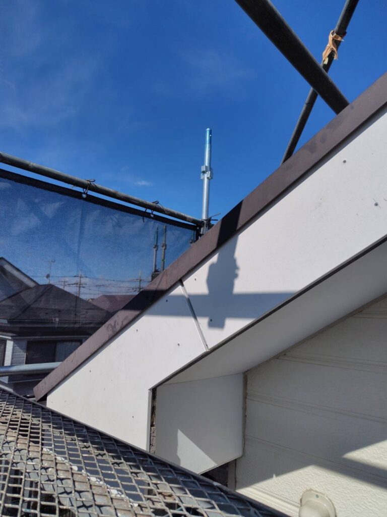 破風板交換工事