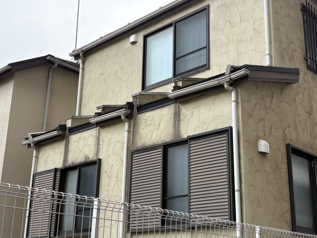 ビフォーの外壁の様子