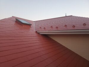 塗装後の屋根