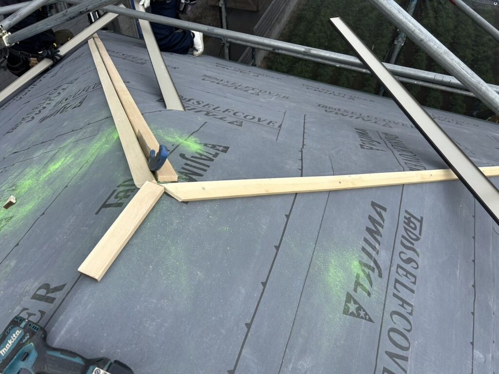 屋根の防水シート