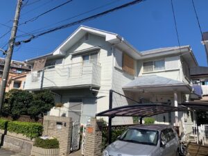 外壁・屋根お塗装前の建物