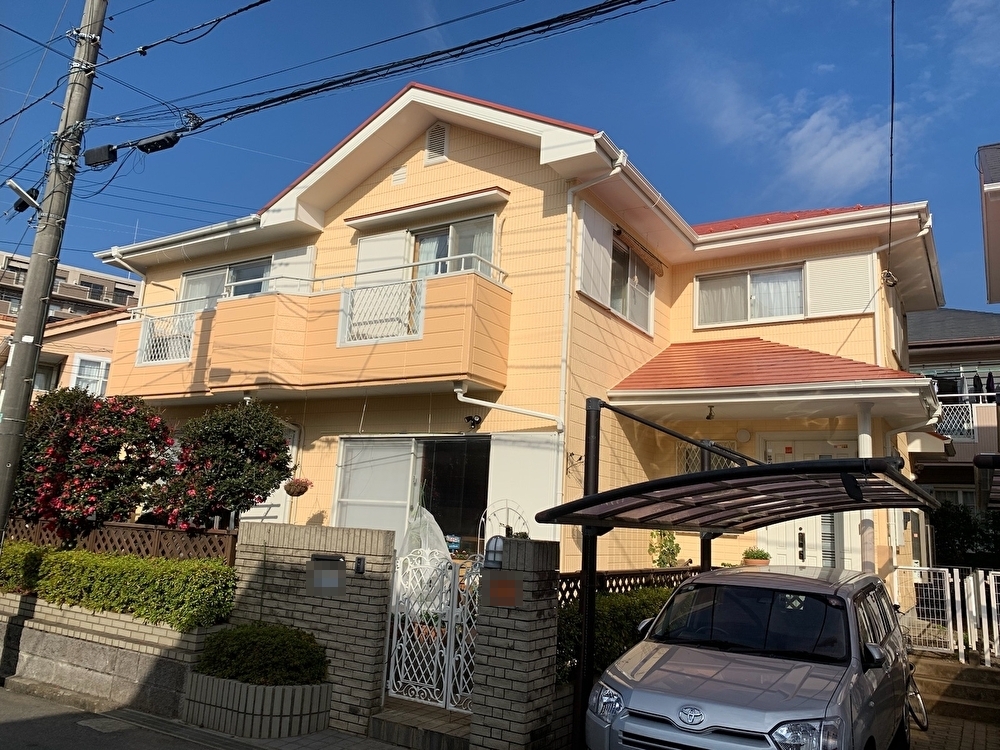 外壁・屋根塗装後の外観
