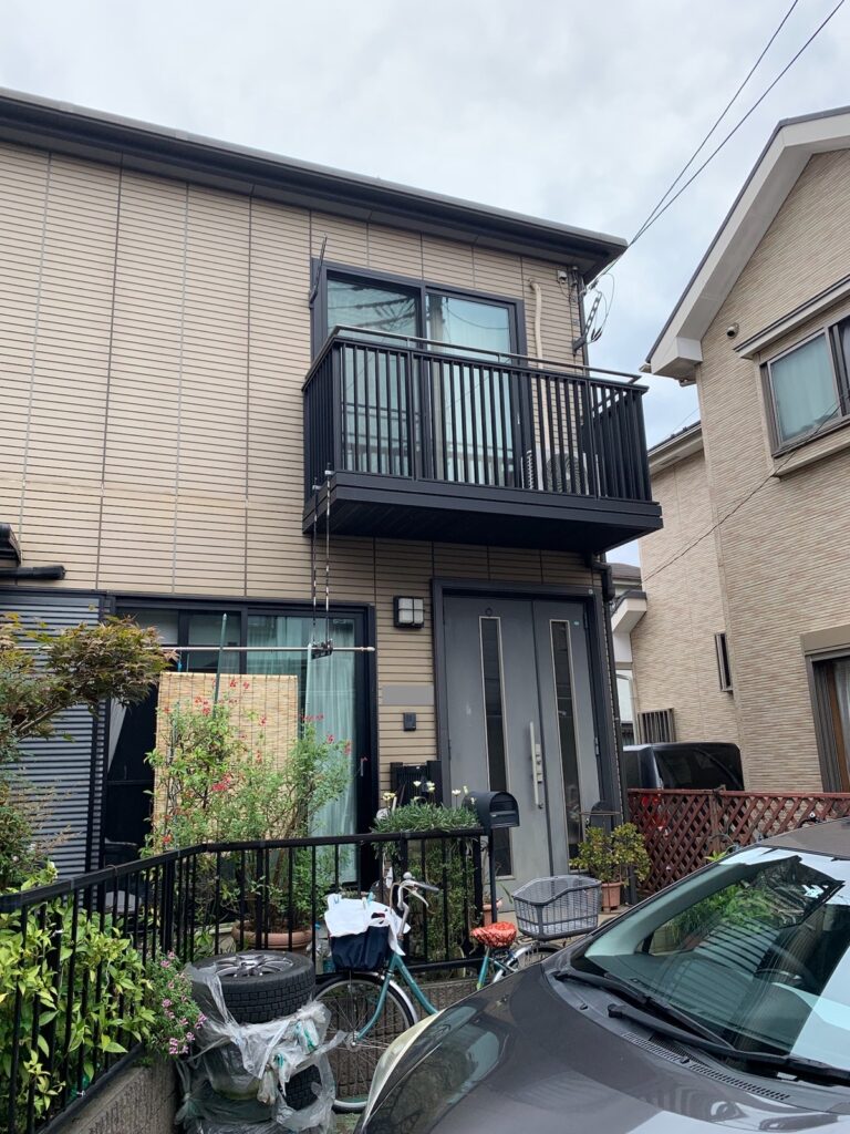 施工前の外壁の様子