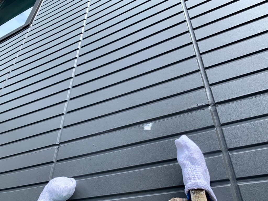 外壁塗装をしたの様子