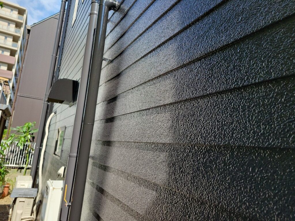 塗装が完成した外壁