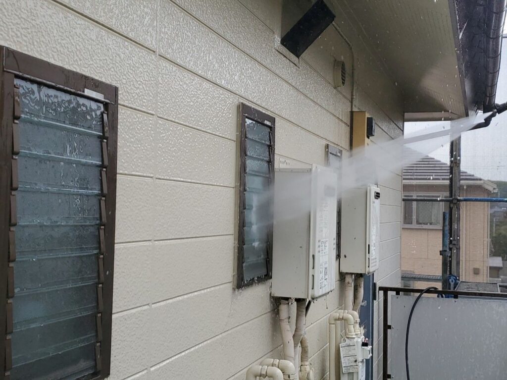 共用部の高圧洗浄