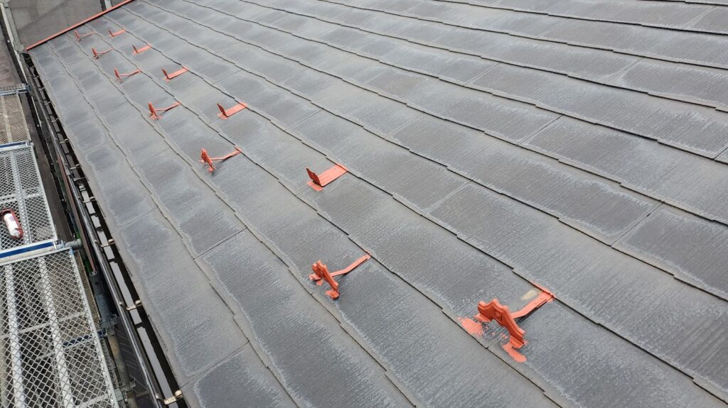 サビ止めの塗布