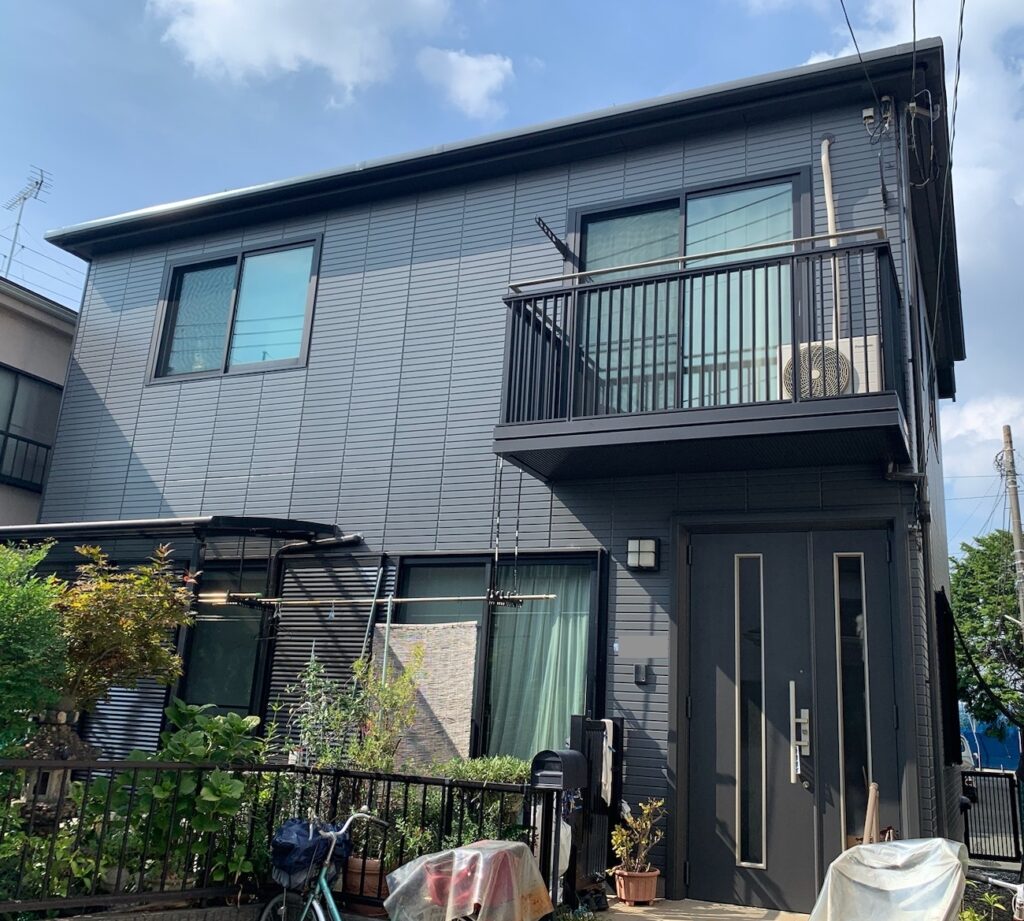 施工後の外観の様子