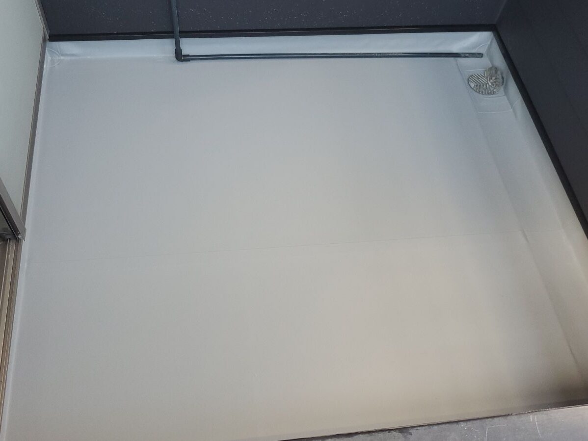 防水性が蘇ったバルコニー