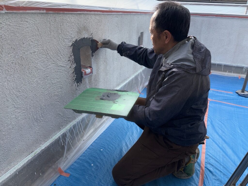 外壁の補修