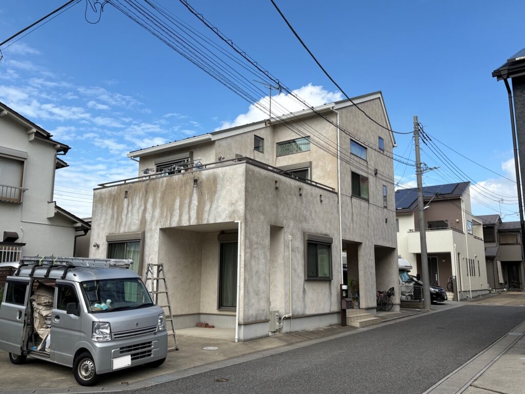 施工前のS様邸／外観