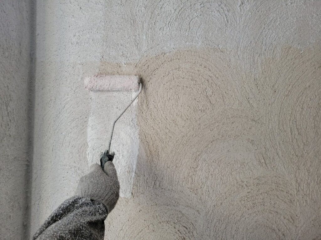 外壁塗装の下塗り