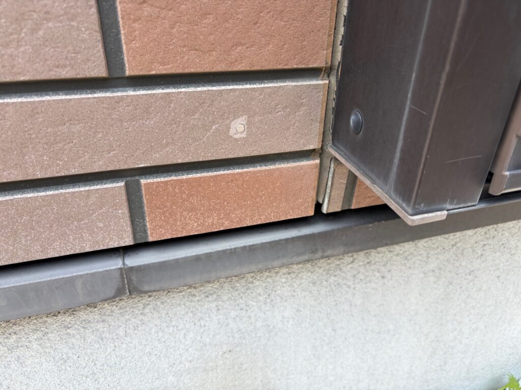外壁の様子／施工前