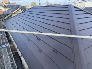 屋根カバー工事完成