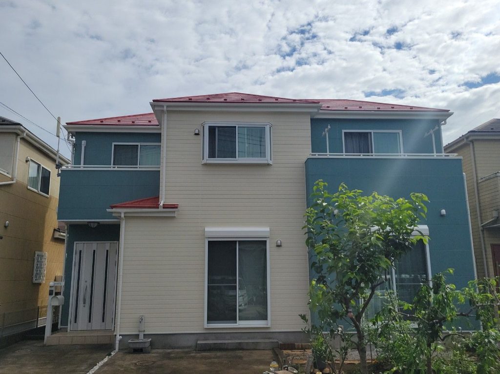 屋根外壁塗装　完成