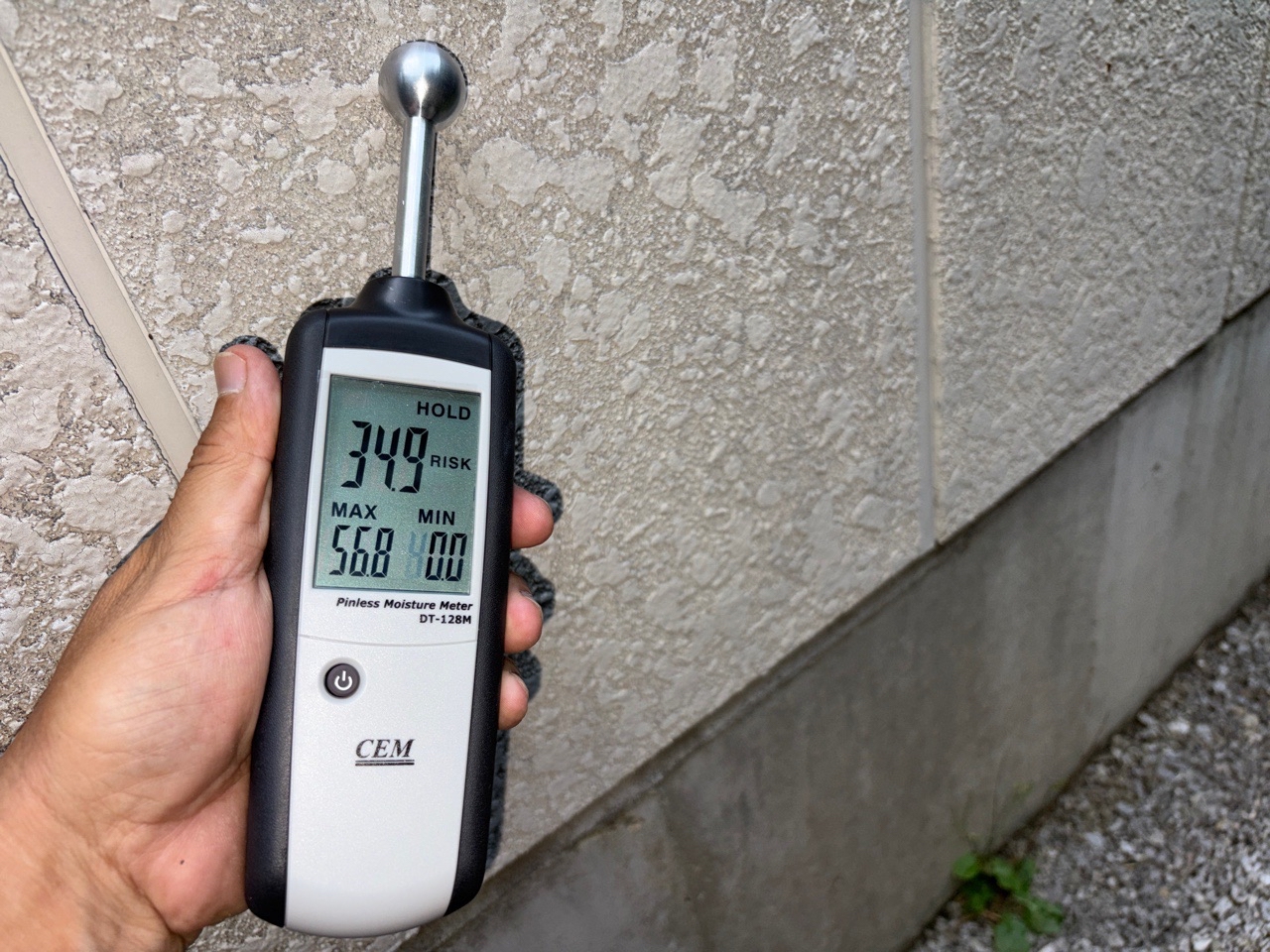非破壊式建材水分計　DT-128M