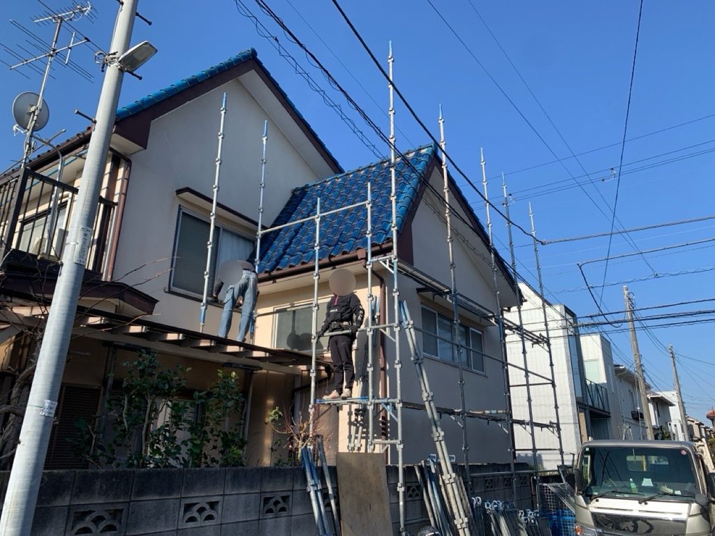 足場設置